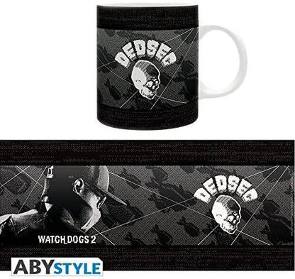 Watch Dogs 2 - Tasse - Schwarz & Weiß - 320 ml
