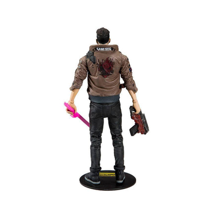 Cyberpunk 2077 Actionfigur Male V 18 cm