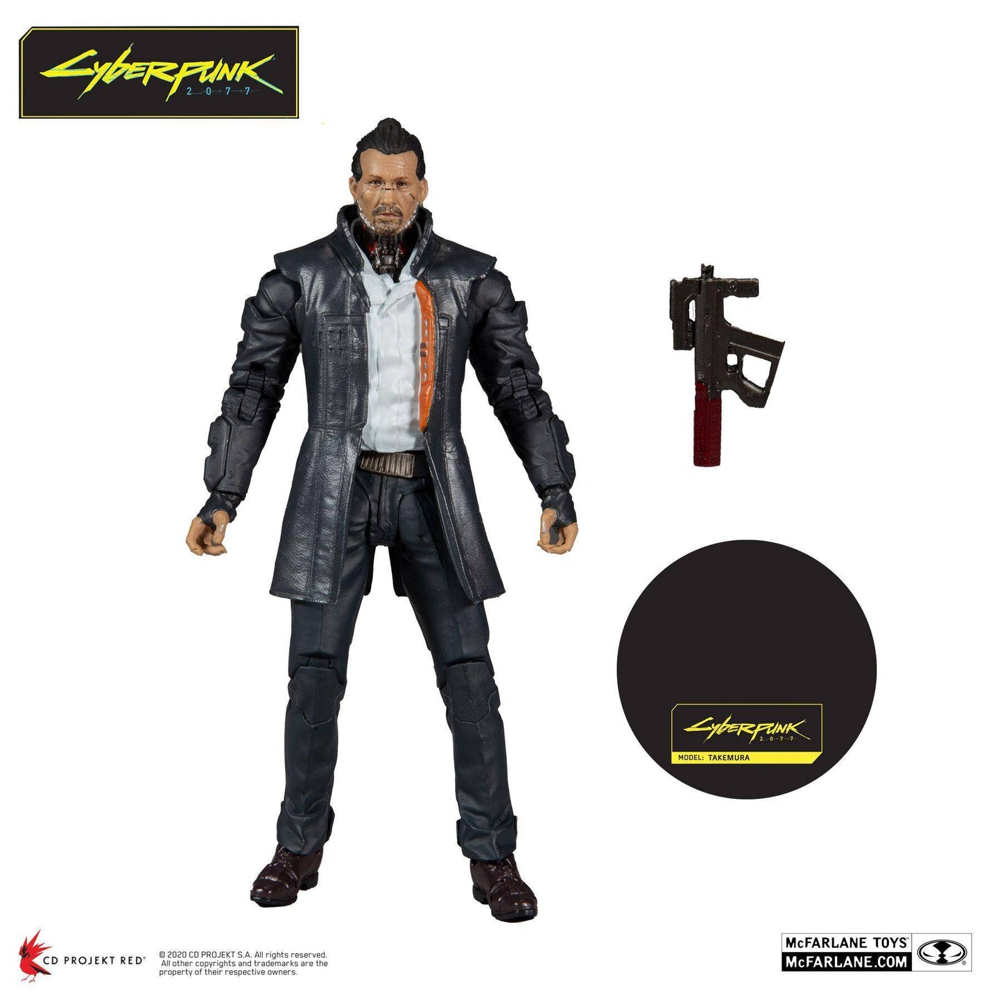 Cyberpunk 2077 Actionfigur Takemura 18 cm