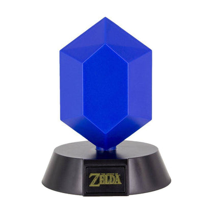 The Legend of Zelda 3D Icon Lampe Blue Rupee 10 cm