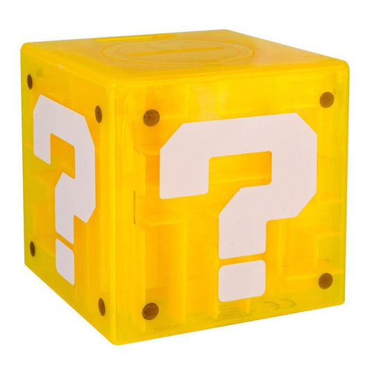 Super Mario Labyrinth Spiel / Spardose mit Super Mario Figur