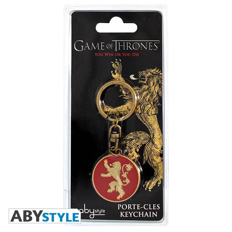 Game Of Thrones - Metall Schlüsselanhänger Lannister