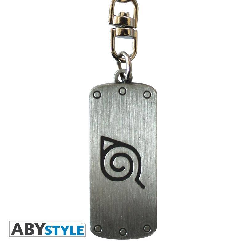 Naruto - Metall Schlüsselanhänger Konoha Symbol