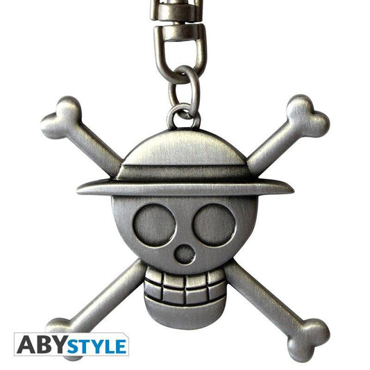 One Piece 3D Schlüsselanhänger Skull Ruffy