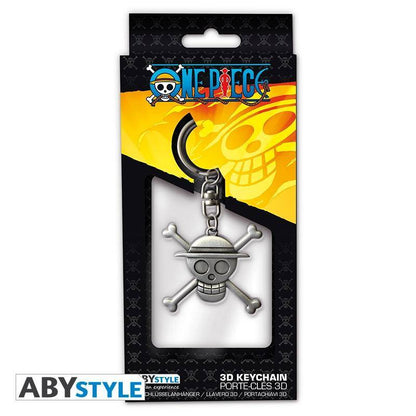 One Piece 3D Schlüsselanhänger Skull Ruffy