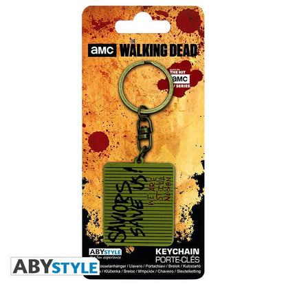 The Walking Dead Schlüsselanhänger Saviors save us