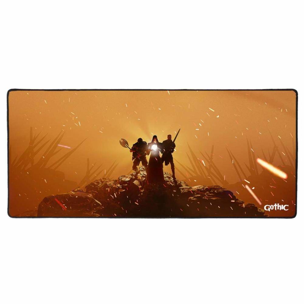 Gothic - Oversize Mausepad Goldenes Trio - 80 x 35 cm