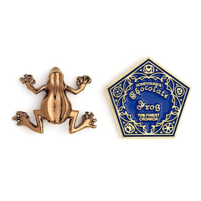 Harry Potter Ansteck-Buttons Doppelpack Schokofrosch