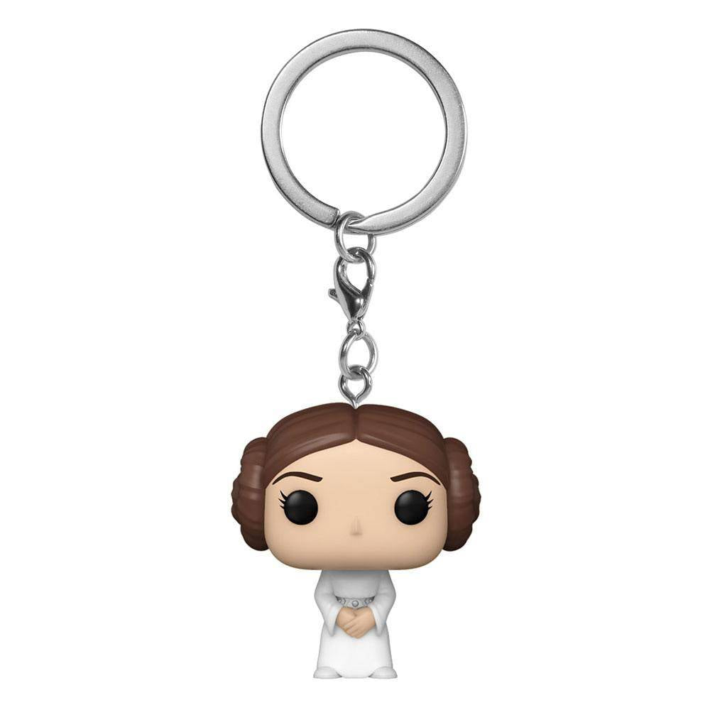 Star Wars Pocket POP! Vinyl Schlüsselanhänger 4 cm Leia