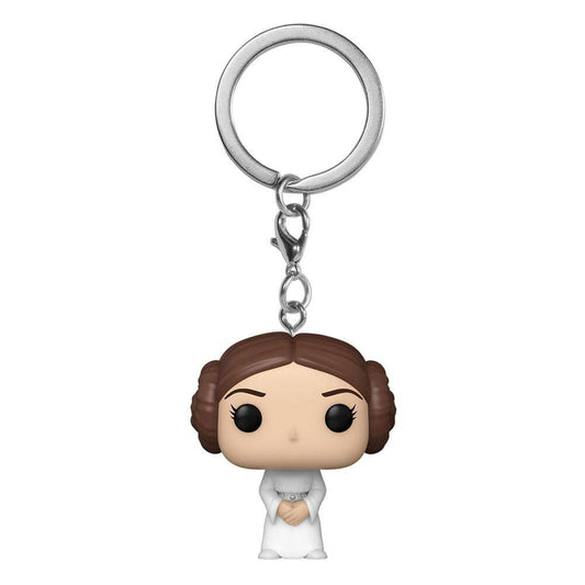 Star Wars Pocket POP! Vinyl Schlüsselanhänger 4 cm Leia