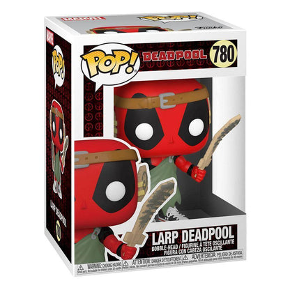Marvel Deadpool 30th Anniversary POP! Vinyl Figur Nerd Deadpool 9 cm