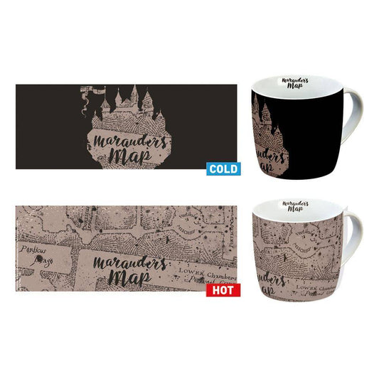 Harry Potter Tasse mit Thermoeffekt Karte des Rumtreibers