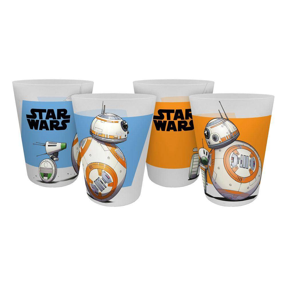 Star Wars IX Trinkbecher 4er-Packs Episode IX