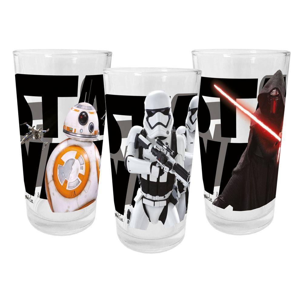 Star Wars VII Saftgläser 3er-Pack Episode VII