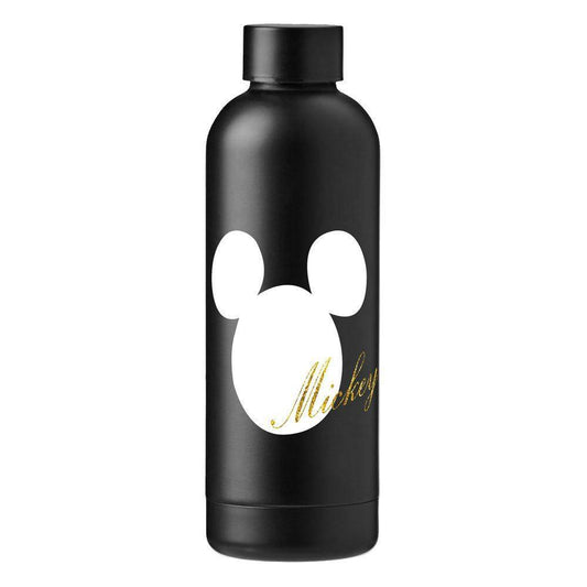 Disney Edelstahl-Trinkflasche Micky Glitter