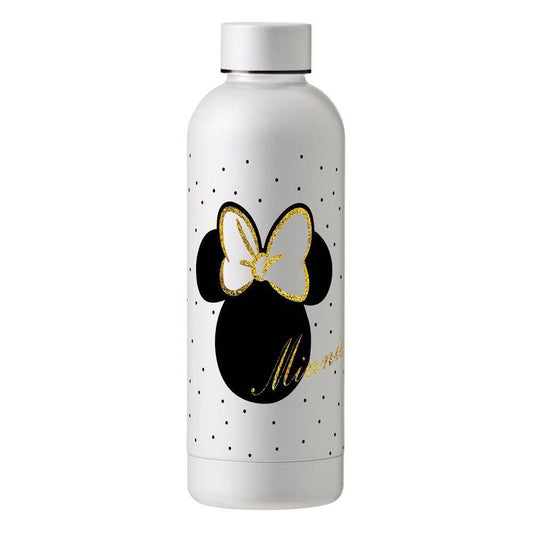 Disney Edelstahl-Trinkflasche Minnie Glitter