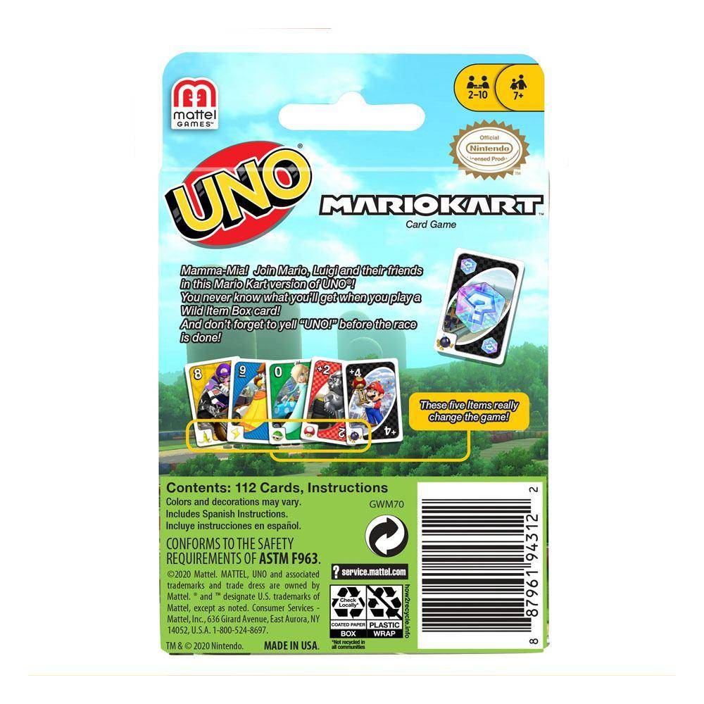 Mario Kart Kartenspiel UNO