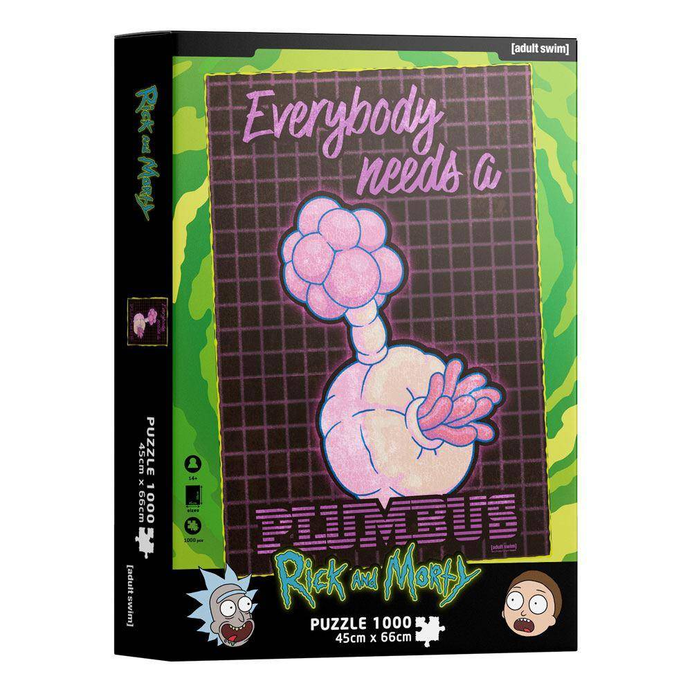 Rick & Morty Puzzle Plumbus (1000 Teile)