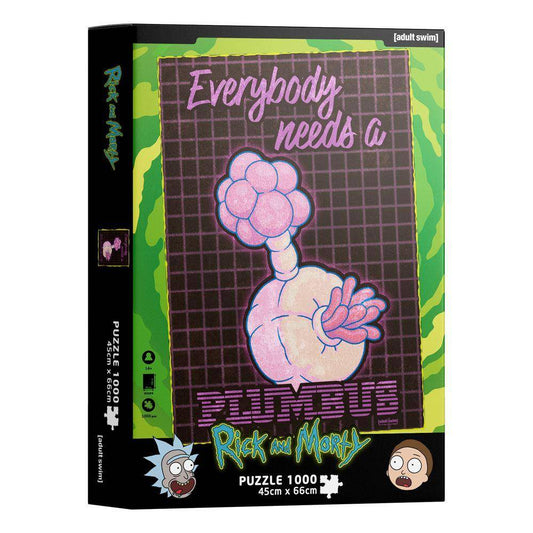 Rick & Morty Puzzle Plumbus (1000 Teile)