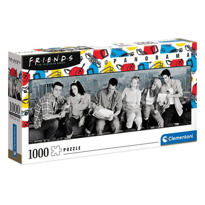 Friends Panorama Puzzle Skyscraper Lunch (1000 Teile)