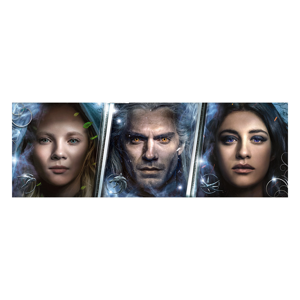 The Witcher Panorama Puzzle Faces (1000 Teile)