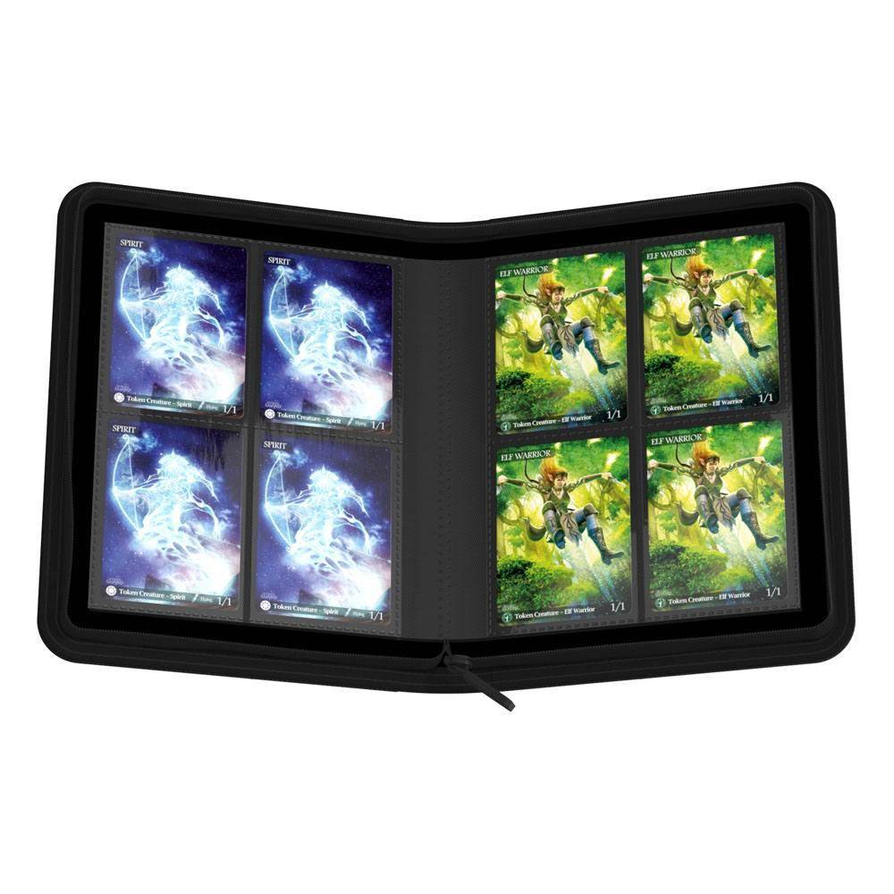 Ultimate Guard Zipfolio 160 - 8-Pocket XenoSkin Schwarz