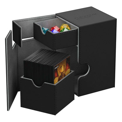 Ultimate Guard Flip´n´Tray Deck Case 100+ Standardgröße XenoSkin Schwarz