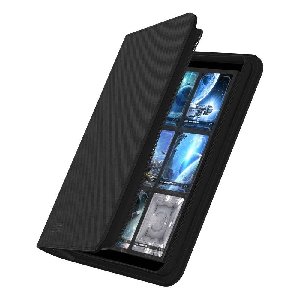Ultimate Guard - Kartenportfolio Zipfolio 360 - 18-Pocket XenoSkin Mini American Schwarz