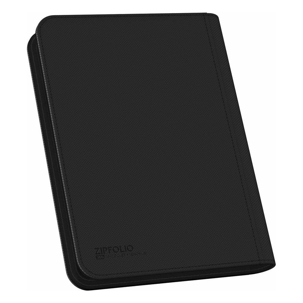 Ultimate Guard - Kartenportfolio Zipfolio 360 - 18-Pocket XenoSkin Mini American Schwarz