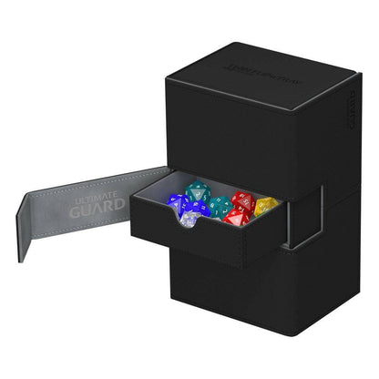 Ultimate Guard Twin Flip´n´Tray Deck Case 160+ Standardgröße XenoSkin Schwarz