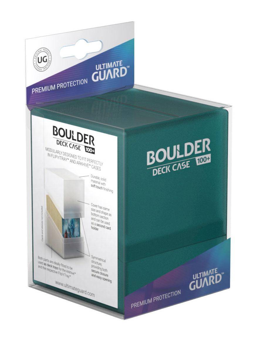 Ultimate Guard - Kartenbox Boulder 100+ Standardgröße Malachite