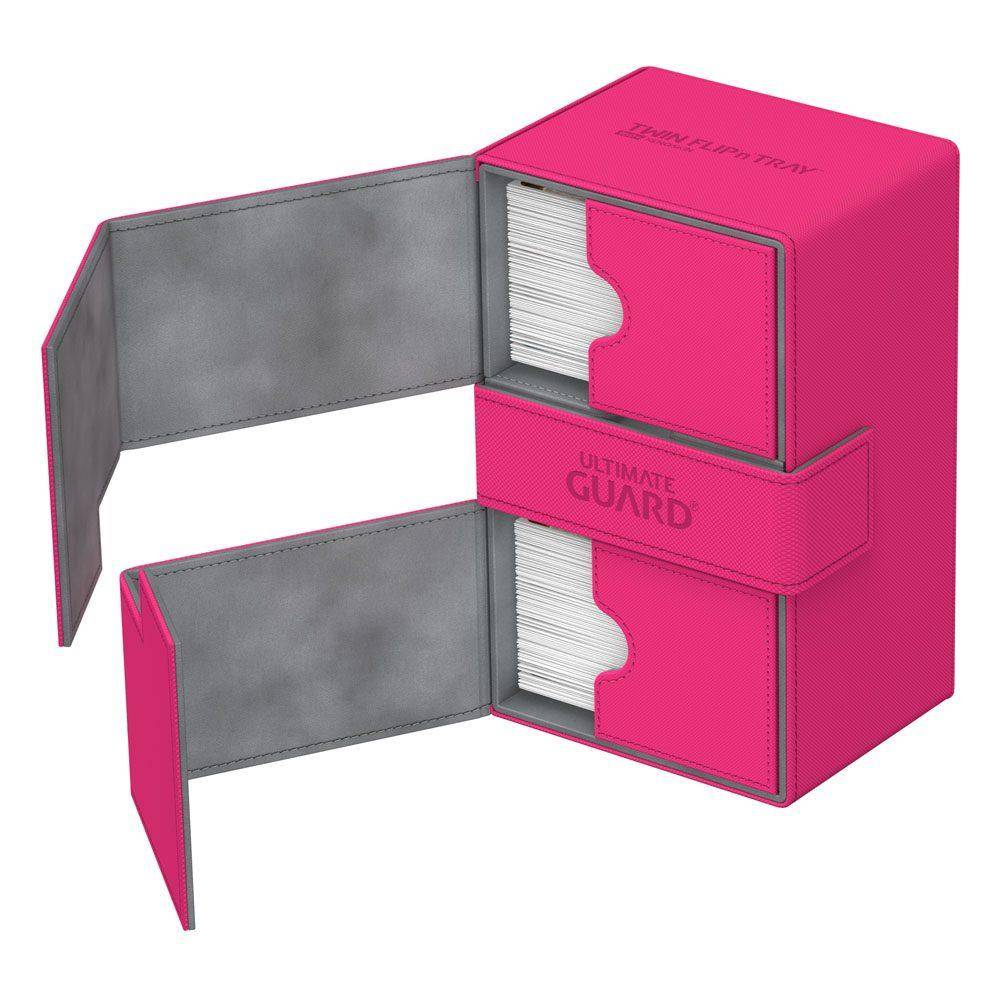 Ultimate Guard Twin Flip´n´Tray Deck Case 160+ Standardgröße XenoSkin Pink