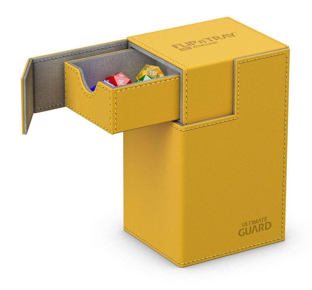 Ultimate Guard Flip´n´Tray Deck Case 80+ Standardgröße XenoSkin Bernstein