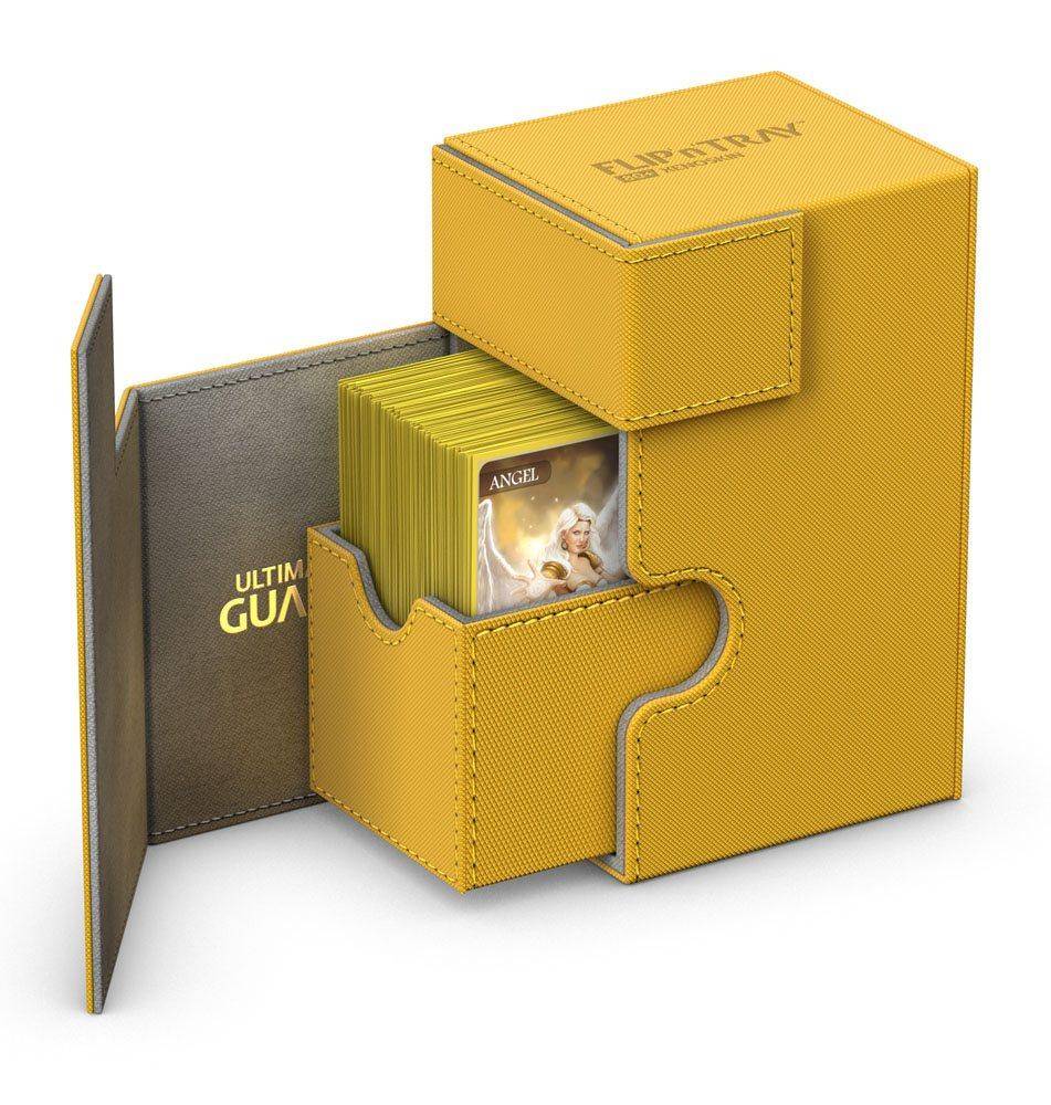 Ultimate Guard Flip´n´Tray Deck Case 80+ Standardgröße XenoSkin Bernstein