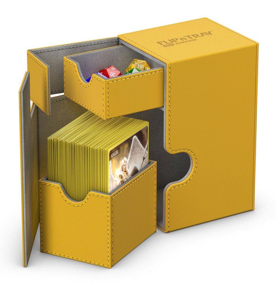 Ultimate Guard Flip´n´Tray Deck Case 80+ Standardgröße XenoSkin Bernstein