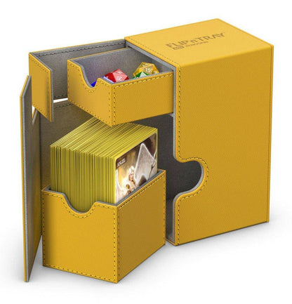 Ultimate Guard Flip´n´Tray Deck Case 80+ Standardgröße XenoSkin Bernstein
