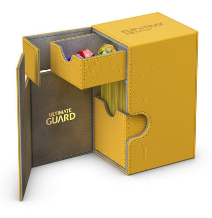 Ultimate Guard Flip´n´Tray Deck Case 80+ Standardgröße XenoSkin Bernstein