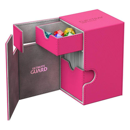 Ultimate Guard Flip´n´Tray Deck Case 100+ Standardgröße XenoSkin Pink