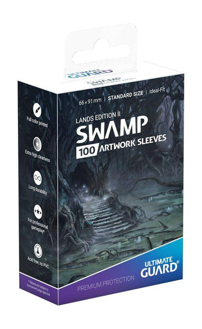 Ultimate Guard Printed Sleeves Standardgröße Lands Edition II Sumpf (100)