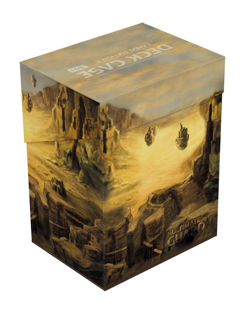 Ultimate Guard Basic Deck Case 80+ Standardgröße Lands Edition II Ebene