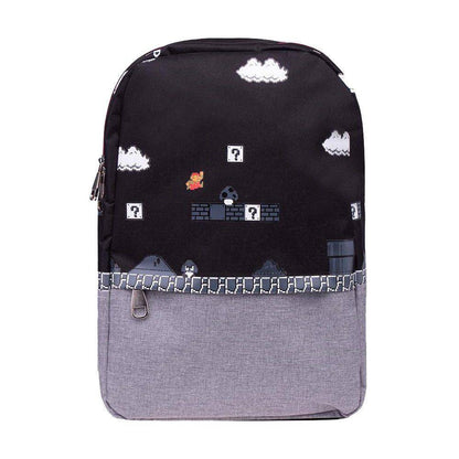 Super Mario Rucksack 8-bit Placed Print