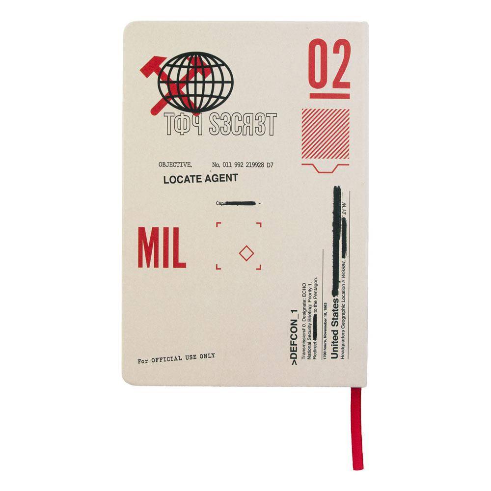 Call of Duty: Black Ops Cold War Notizbuch A5 Top Secret Documents