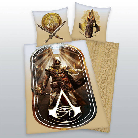 Assassin's Creed Origins Bettwäsche 135 x 200 cm / 80 x 80 cm