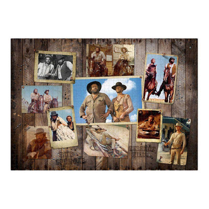 Bud Spencer & Terence Hill  - Puzzle Western Photo Wall - 1000 Teile