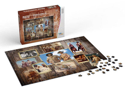 Bud Spencer & Terence Hill  - Puzzle Western Photo Wall - 1000 Teile