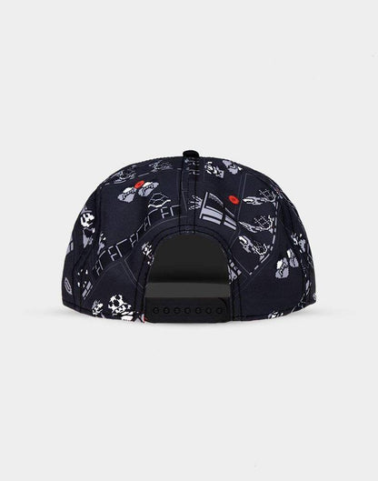 Super Mario Snapback Kappe 8-bit AOP