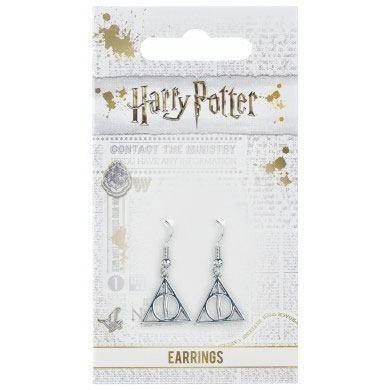 Harry Potter Ohrringe Deathly Hallows (versilbert)