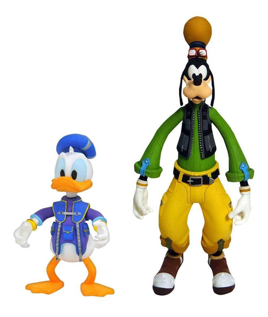 Kingdom Hearts 3 Select Actionfiguren Doppelpack Goofy & Donald 10 - 18 cm
