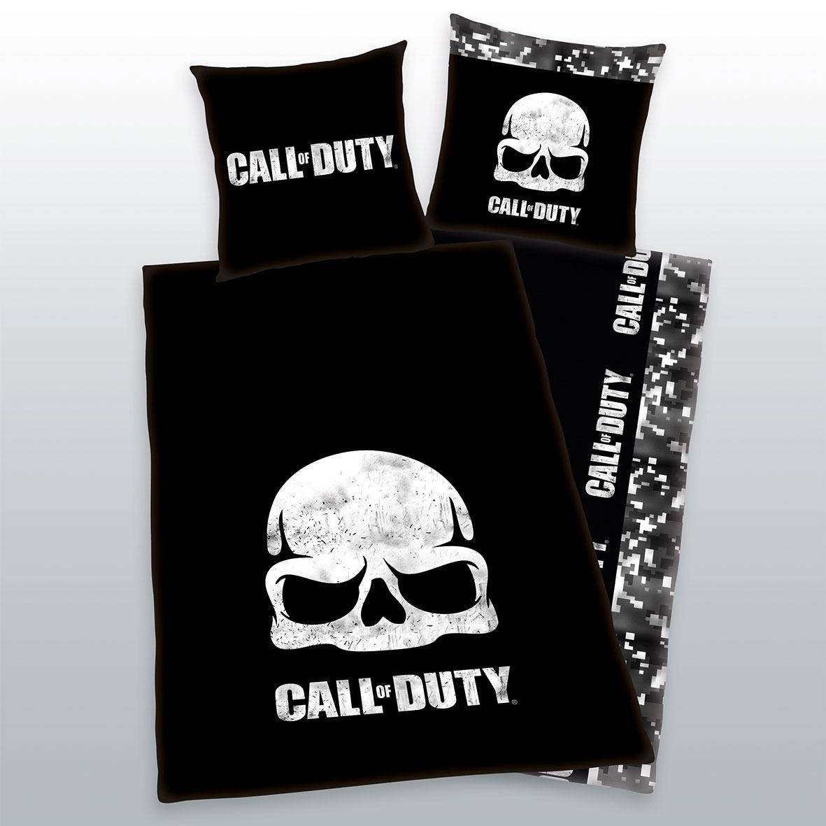 Call of Duty Bettwäsche Skull 135 x 200 cm / 80 x 80 cm