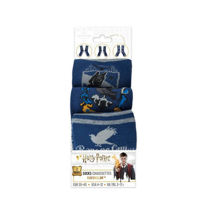 Harry Potter Socken 3er-Pack Ravenclaw
